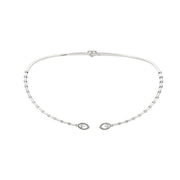 CASATO 18K White Gold Collier Diamonds Necklace